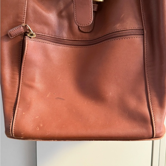 Coach Leather Backpack - Picture 3 of 6